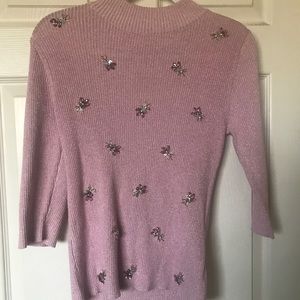 Pink Quarter sleeve top